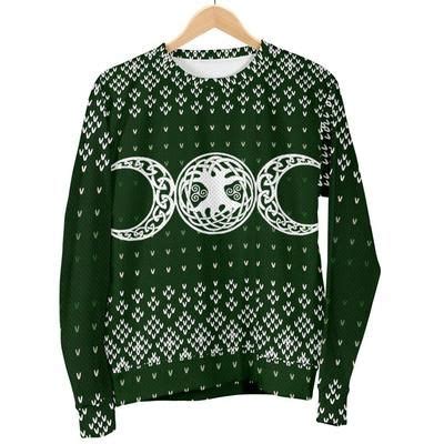 Wiccan yule sweater